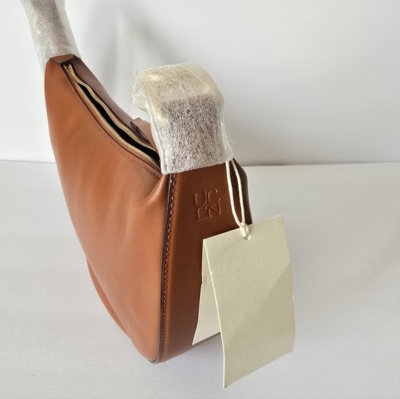 Ulla Johnson Twyla Leather Hobo Bag Sierra - Picture 4 of 14